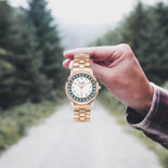 Arabic Dial Stainless Steel Quartz Watch By BenJoy