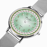 Arabic Stainless Steel Perpetual Calendar Quartz Watch By Benjoy