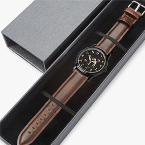 Simple Camel Leather Watch By BenJoy