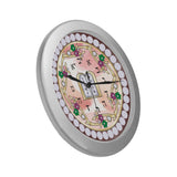 Judaic Wall Clock Ten Commandments By BenJoy Silver Boys Celebrating Elegant Wall Clock