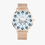 Arabic Stainless Steel Perpetual Calendar Chess Watch By BenJoy