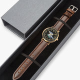 Arabic Ultra-Thin Initial "R" Watch (Rose Gold) By BenJoy