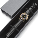 Round Floral Judaica Watch By BenJoy