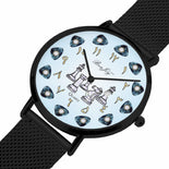 Arabic Stainless Steel Perpetual Calendar Chess Watch By BenJoy