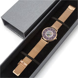 Arabic Initial "R" Stainless Steel Perpetual Calendar Watch By BenJoy