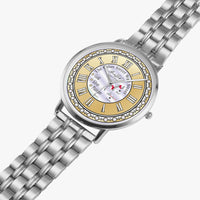 Wall Street Style Chart Steel Strap Quartz Watch By BenJoy