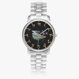 Arabic Stainless Steel Quartz Watch By BenJoy