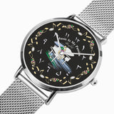 Arabic Piano Ultra-thin Stainless Steel Watch By BenJoy