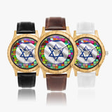 Judaica Star Of David Wooden Watch By BenJoy