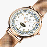 Arabic "Name" Stainless Steel Perpetual Calendar Quartz Watch By BenJoy