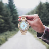 Judaica "Name" Steel Strap Automatic Watch By BenJoy