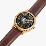 Judaica  Hebrew Initial  Stylish Wooden Watch By BenJoy