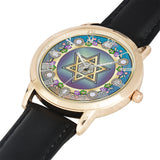 Judaica Star of David Flower Watch By BenJoy