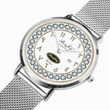 Arabic "Name" Stainless Steel Perpetual Calendar Quartz Watch By BenJoy