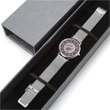 Arabic Initial "R" Stainless Steel Perpetual Calendar Watch By BenJoy