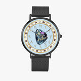 Arabic Stainless Steel Perpetual Calendar Quartz Watch By BenJoy