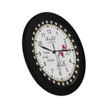 Wall Street Original Wall Clock Chart Design By BenJoy Boys Celebrating Elegant Black Wall Clock