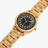 Arabic Italian Olive Lumber Wooden Watch By BenJoy