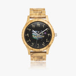 Arabic Personalize Name Natural Wooden Watch By BenJoy