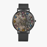 Judaica Fashion "Name" Ultra-thin Stainless Steel Quartz Watch By: BenJoy