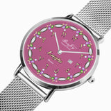 Arabic "Name" Stainless Steel Perpetual Calendar Quartz Watch By BenJoy