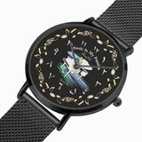 Arabic Piano Ultra-thin Stainless Steel Watch By BenJoy