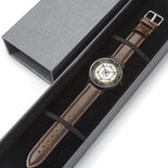 Ten Commandments Gold And Black Floral Watch By BenJoy