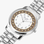 Arabic Folding Clasp Type Stainless Steel Quartz Watch by BenJoy