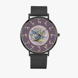 Arabic Initial "R" Stainless Steel Perpetual Calendar Watch By BenJoy