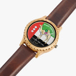 UAE Arabic Stylish Wooden Watch By Benjoy