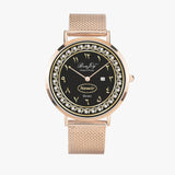 Arabic Stainless Steel "Name" Perpetual Calendar Quartz Watch By BenJoy