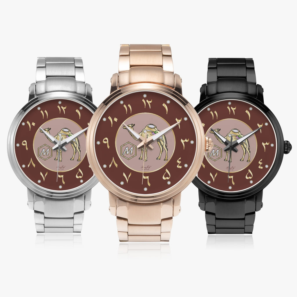 Arabic Initial "M" Automatic Camel Watch By BenJoy