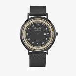 Arabic Stainless Steel Perpetual Calendar Quartz Watch  By BenJoy