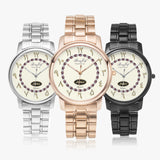 Arabic "Name" Folding Clasp Stainless Steel Watch By BenJoy