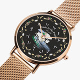 Arabic Piano Ultra-thin Stainless Steel Watch By BenJoy