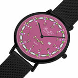 Arabic "Name" Stainless Steel Perpetual Calendar Quartz Watch By BenJoy