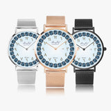 Arabic Stainless Steel Perpetual Calendar Quartz Watch By BenJoy