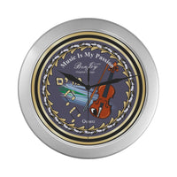 Judaic Wall Clock (Your Name) 