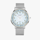 Arabic Fashion Ultra-thin Stainless Steel Watch By BenJoy