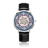 Silver Star Of David Blue And Pink Watch By BenJoy