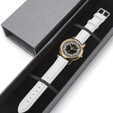 Round Floral Judaica Watch By BenJoy