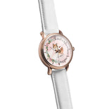 A Man's Bestfriend Is His Dog Pink And White Watch By BenJoy