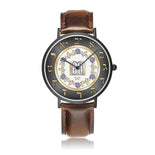 Ten Commandments Gold And Black Floral Watch By BenJoy