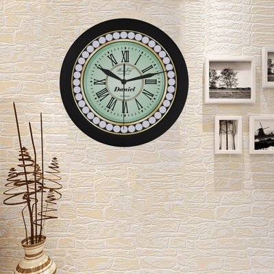 Elegant Black Wall Clock Design By BenJoy