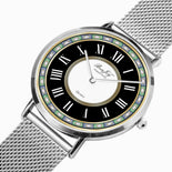 Fashion Ultra-thin Roman Numerals Dial Stainless Steel Quartz Watch By BenJoy