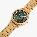 Judaica Italian Olive Lumber Wooden Watch By BenJoy