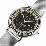 Arabic Stainless Steel "Name" Perpetual Calendar Quartz Watch By BenJoy