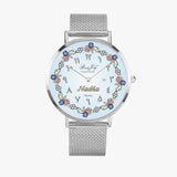 Arabic "Name" Stainless Steel Perpetual Calendar Quartz Watch By BenJoy