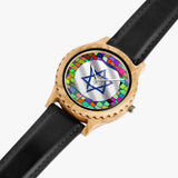 Judaica Star Of David Wooden Watch By BenJoy