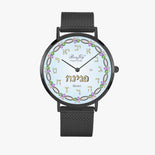 Judaica Stainless Steel Perpetual Calendar Watch By BenJoy